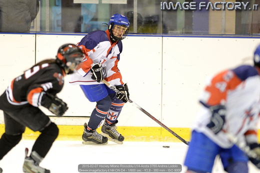 2015-02-07 Hockey Milano Rossoblu U14-Aosta 0769 Andrea Lodolo